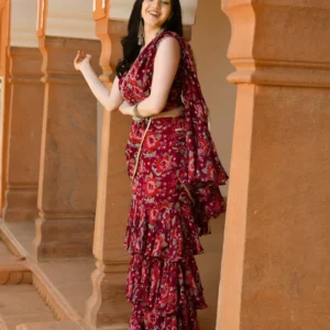 Raina Georgette Saree