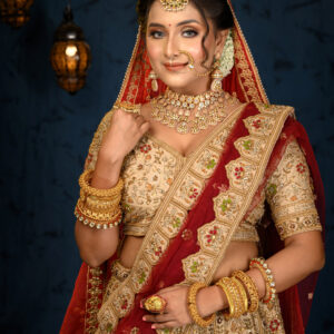 Satin Bridal Lehenga